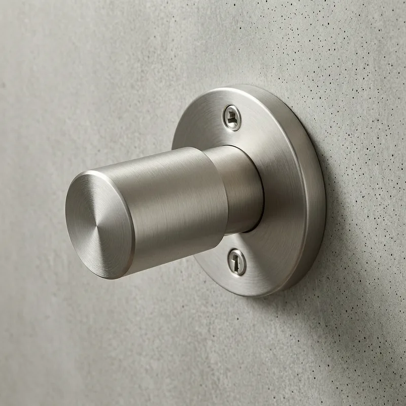 Macro photograph of a high-security RC3-certified lock cylinder, German-made locksmith component